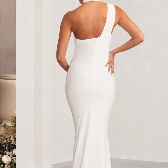 NWT Club London White Maternity Dress - Picture 2 of 6